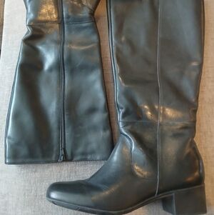 Walking Cradles Elite Black Leather Boots